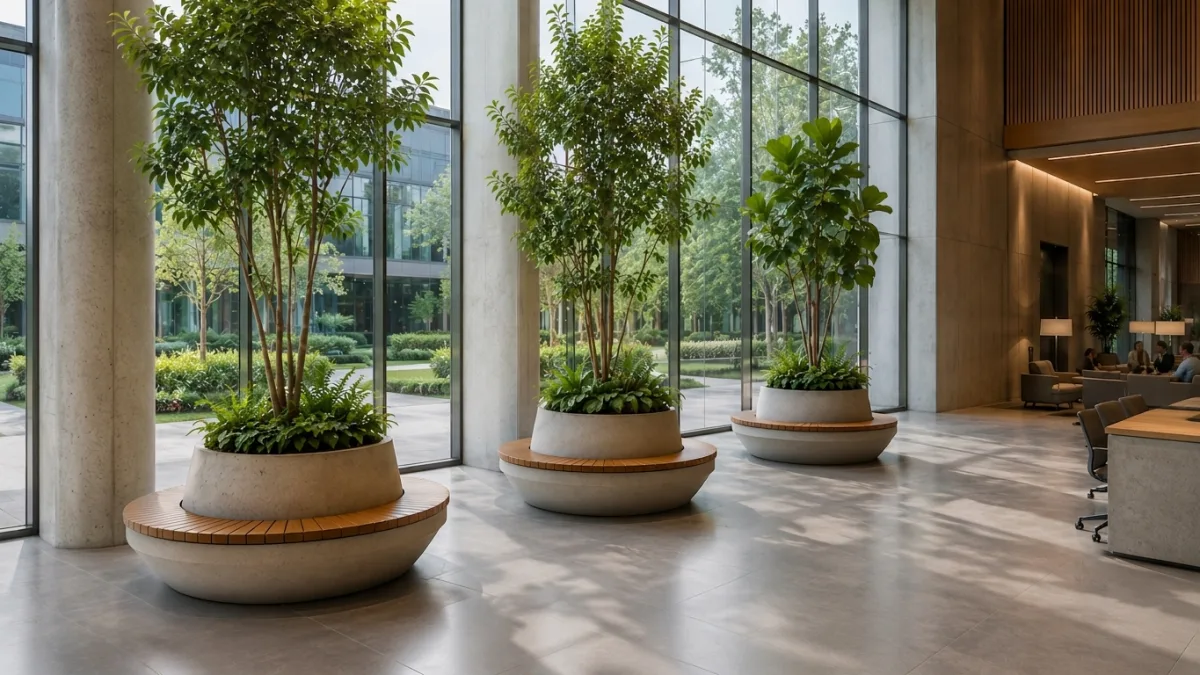 Large Indoor Circular Sitting
