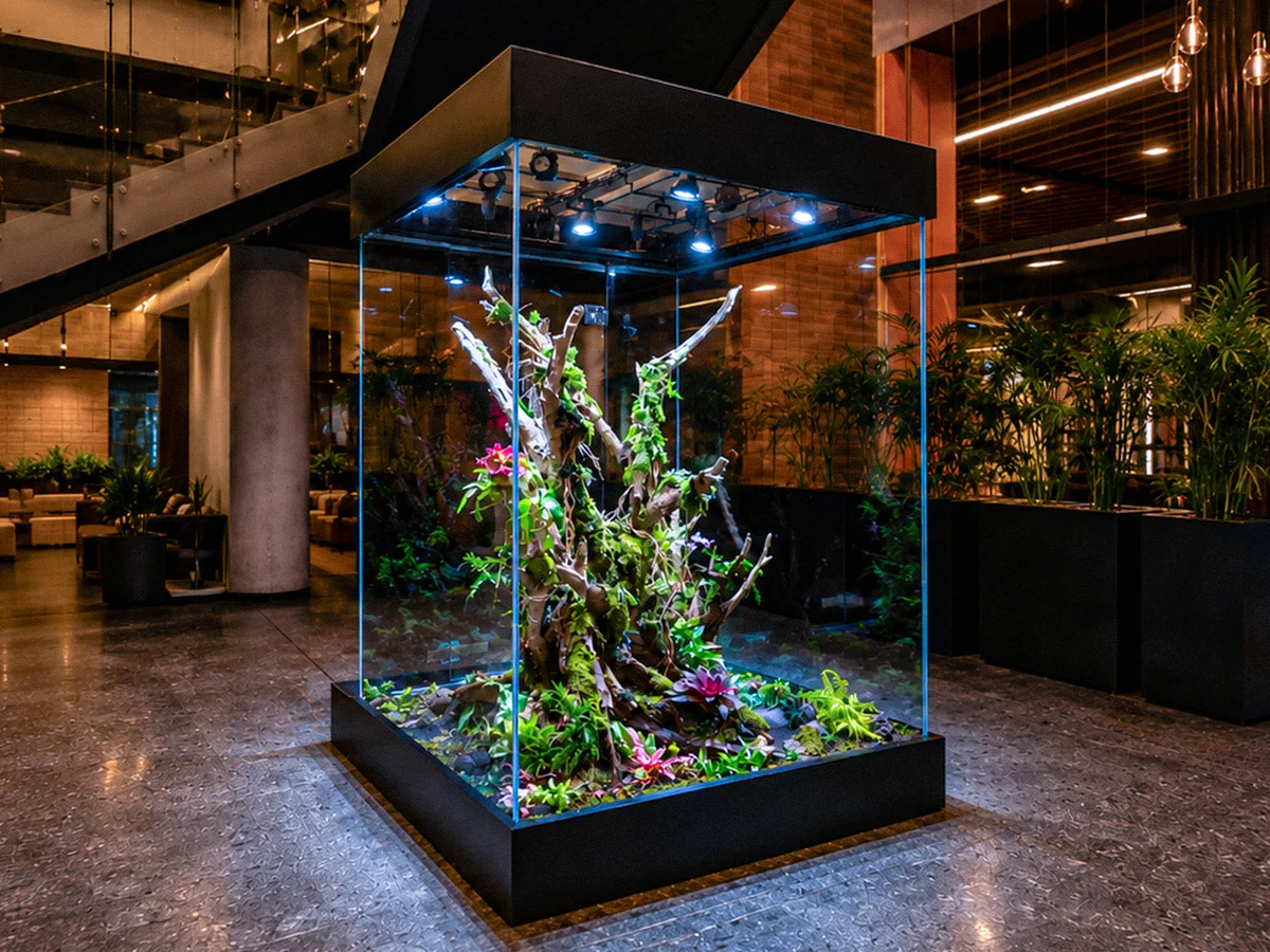 Interior vivarium view 1